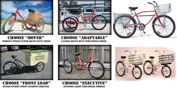 Cargo Bikes, American Made Bicycles, Adult Three Wheeler
