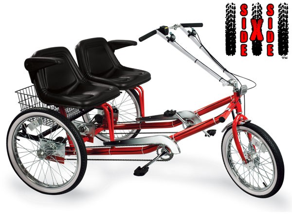 trike with back seat