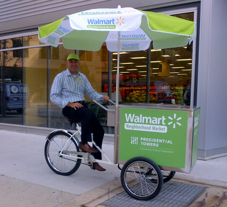 Fully Built Ice Cream and Beverage Bike